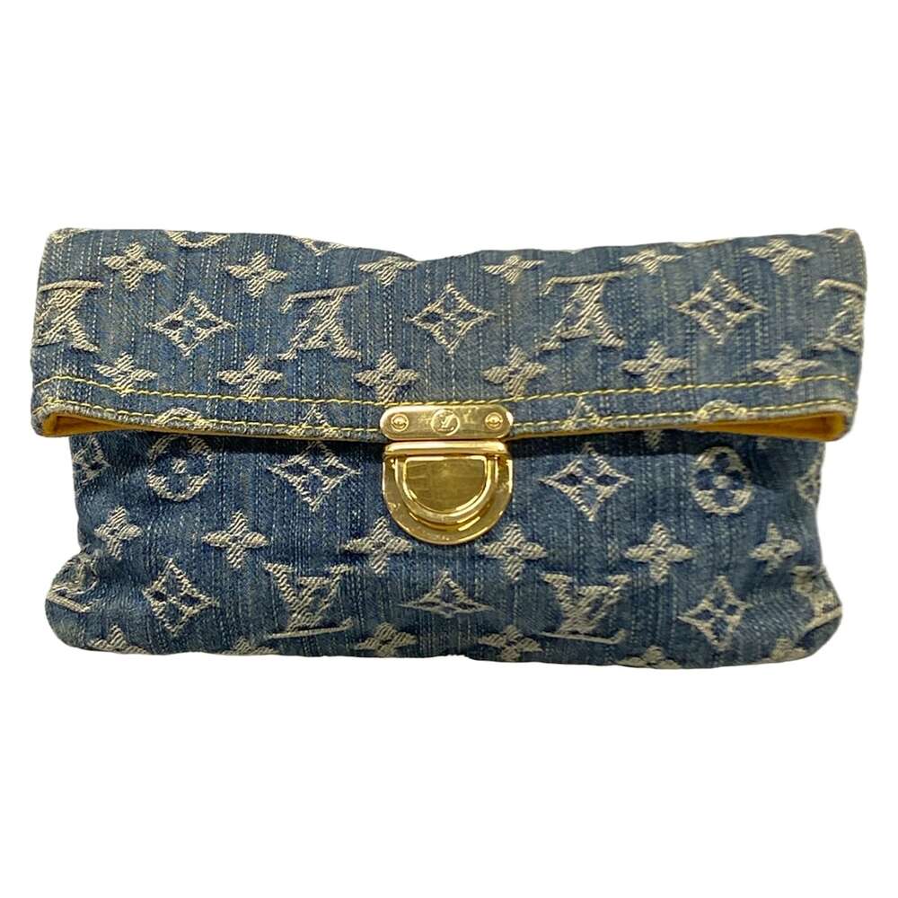 Louis Vuitton Monogram Pouch Denim